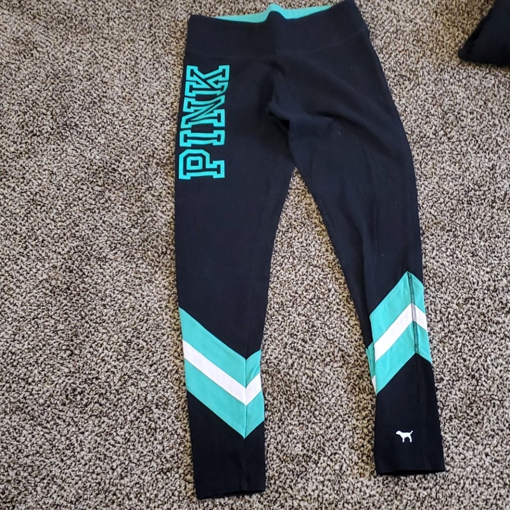 Pink yoga pants